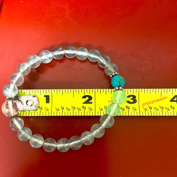 2 gemstone bracelets - Picture 4 of 8